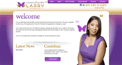Desktop Screenshot of cglarryfoundation.org